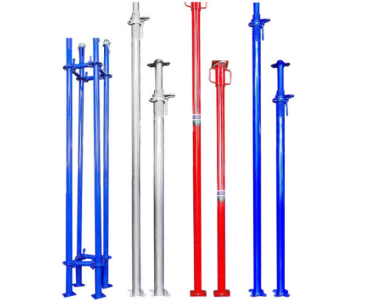 Adjustable steel support